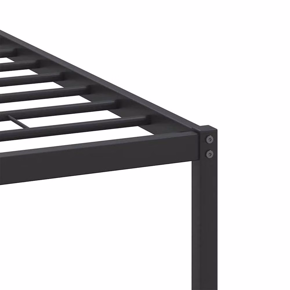 Berkfield Home Sonoma Oak Bed Frame with Lift Up Base in Black, W/D/H: 120 x 200 x 91.5 cm – 5