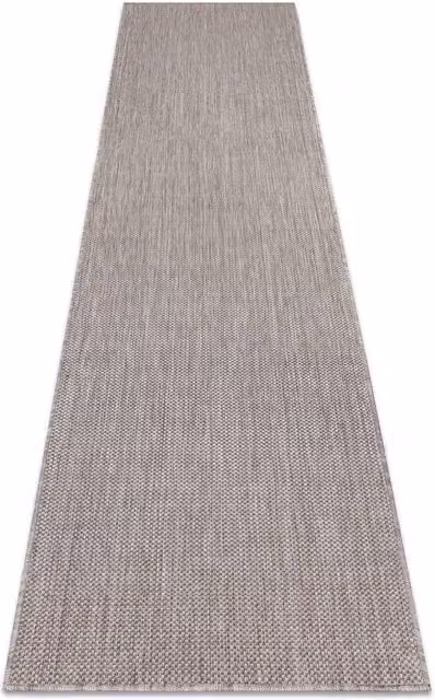 RugsX Sion Runner in Beige, Flat Weave Polypropylene, W: 60 cm x L: 200 cm