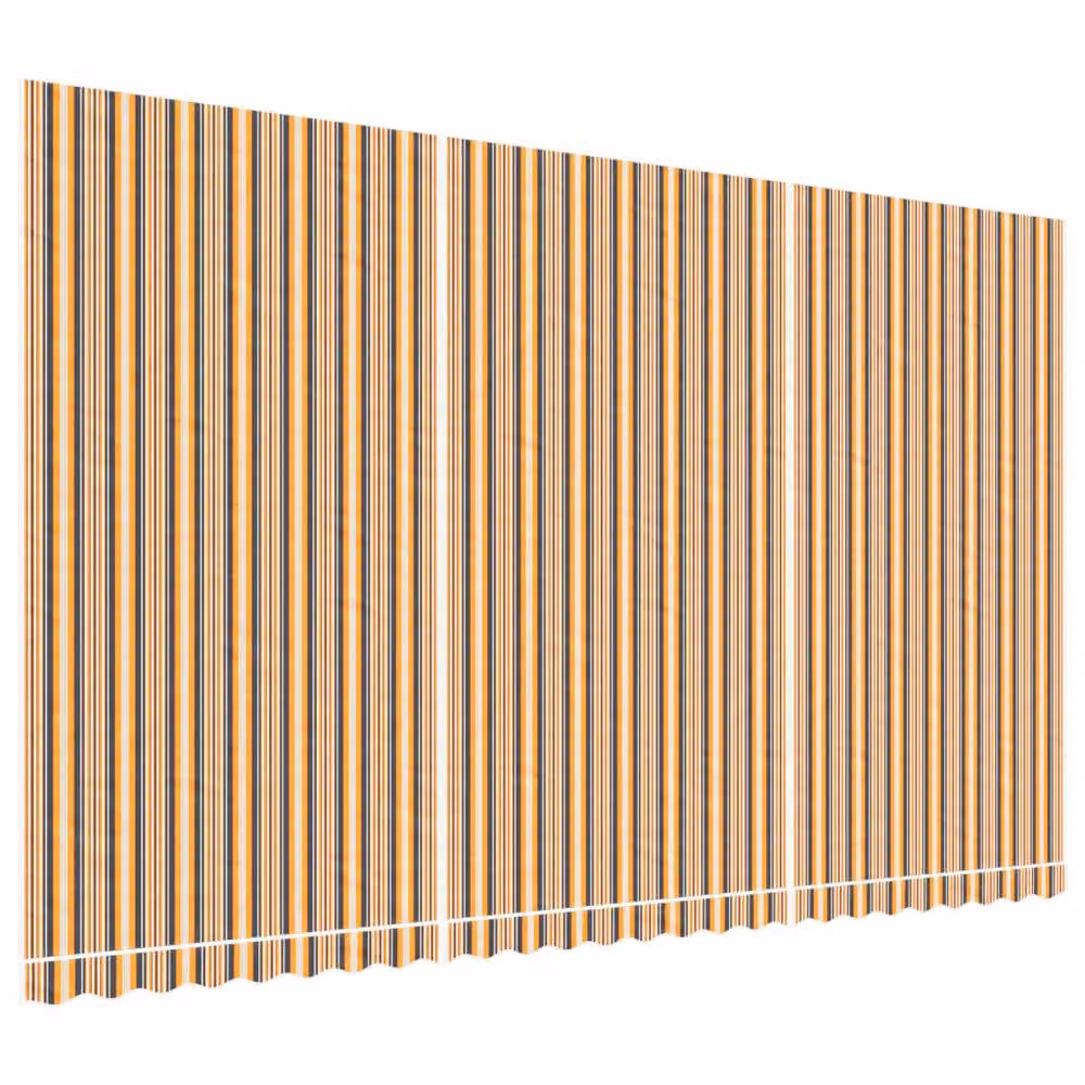 Berkfield Home Replacement Awning Fabric in Multicolour Stripe, Polyester, W: 6 m, D: 3.5 m – 2