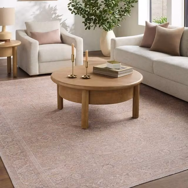 Livabliss Patrica Rodi Ignis Rectangular Rug in Brown, W: 90 cm, D: 60 cm
