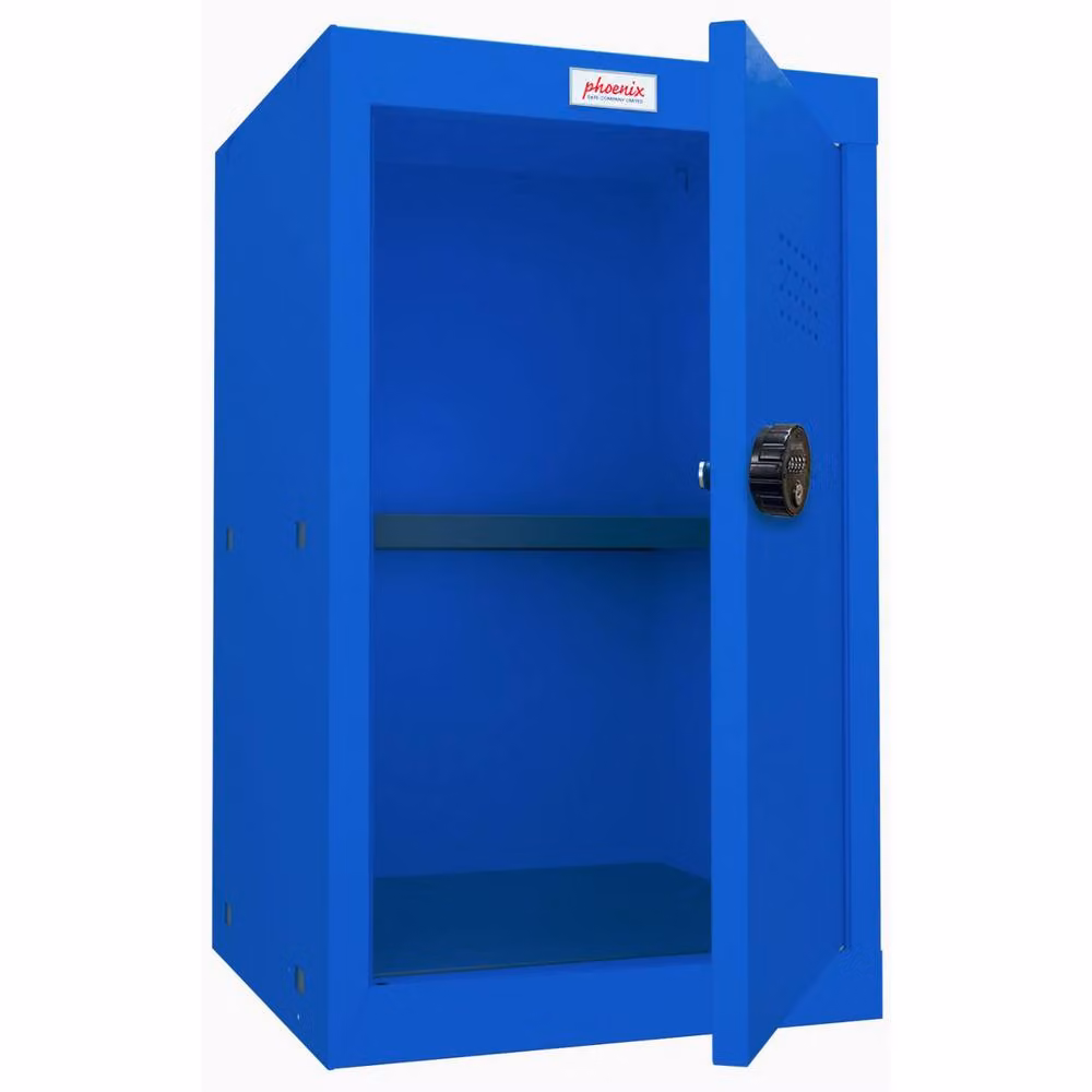 Phoenix Safe Company Size 3 Blue Cube Locker with Combination Lock CL0644BBC 87L W/D/H: 60 x 60 x 60 cm – 2