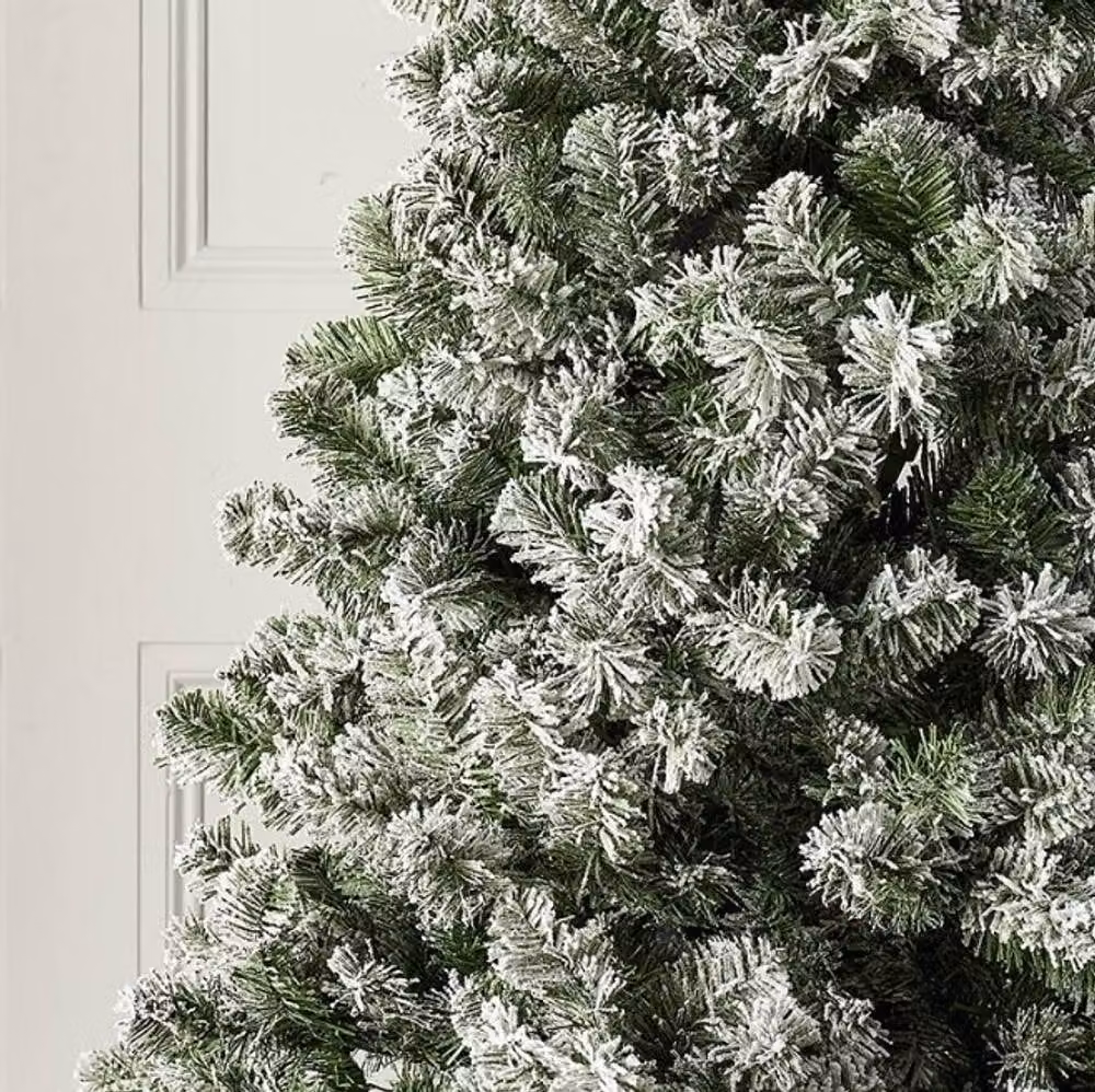 Samuel Alexander 4ft Snowy Imperial Pine White and Green Fir Artificial Christmas Tree – 3