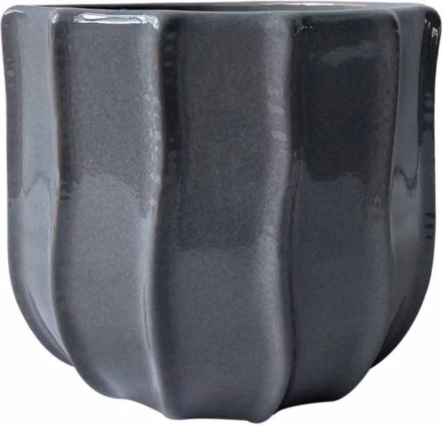 KDMD Hortus Porto Pot Grey W/D/H: 18 x 15 cm