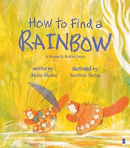 How to Find a Rainbow by Scribe Us, Multicolour Paper Book