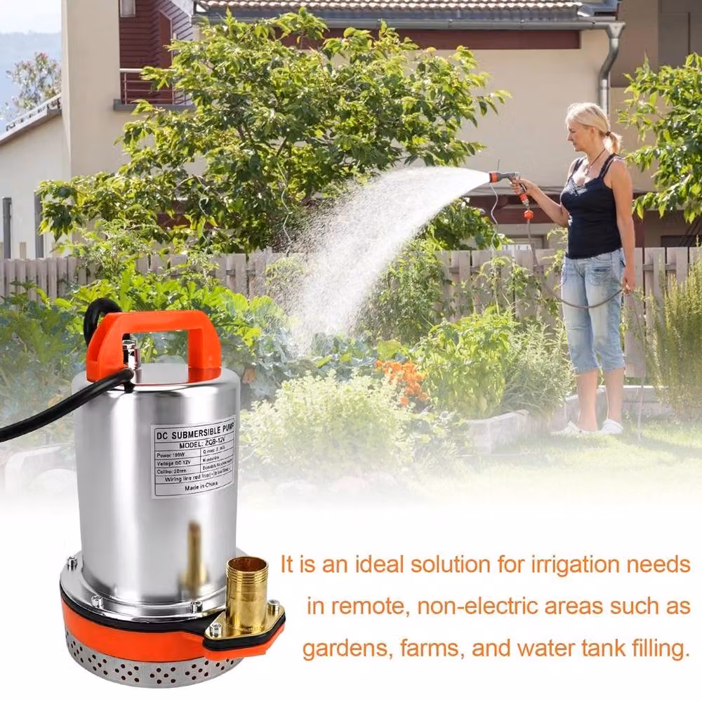 NESTLUNE 180W Submersible Sewage and Dirty Water Drain Pump in Silver – 5