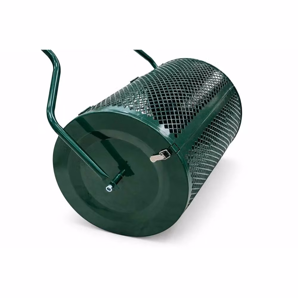 VOGREX Green Steel Compost and Peat Spreader Roller for Lawn Renovation and Top Dressing, Width: 60.96 cm – 2