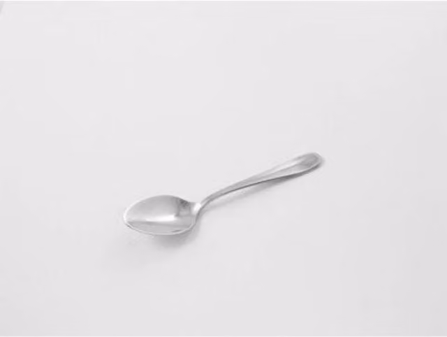 Orsina Sl Mozart Polished Silver Stainless Steel Teaspoon