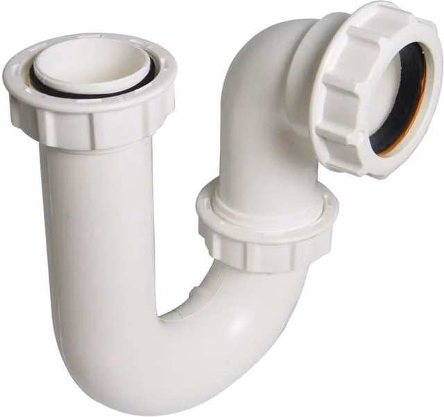 FloPlast Grey Plastic Tubular P Trap 76mm x 32mm TP37