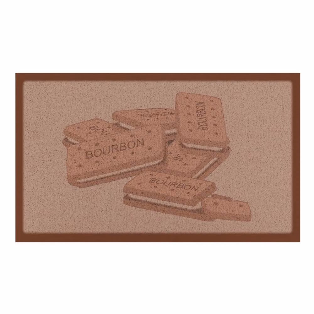 Artsy Mats Bourbons Brown Indoor/Outdoor Doormat, W/D/H: 70 x 40 cm – 2