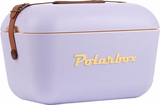 Polarbox Retro 12L Coolbox in Lilac Purple