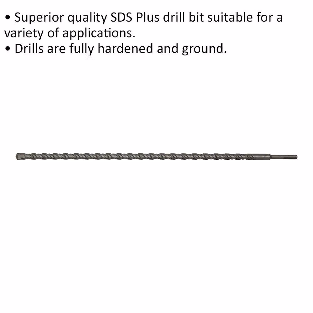 Loops SDS Plus Drill Bit, Multicolour, Diameter: 16 mm, Length: 600 mm – 2