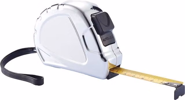 XD Design Nomic Stamped Tape Measure in Silver