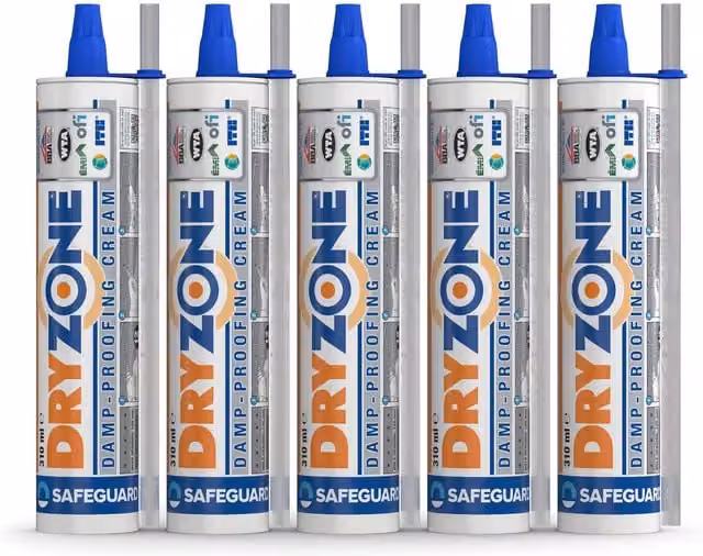 Dryzone DPC Injection Cream White 310ml Pack of 5