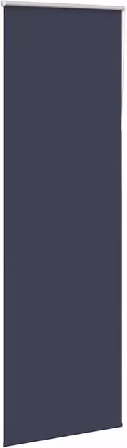Berkfield Home Blue Polyester Blackout Roller Blind W: 80 cm, H: 230 cm