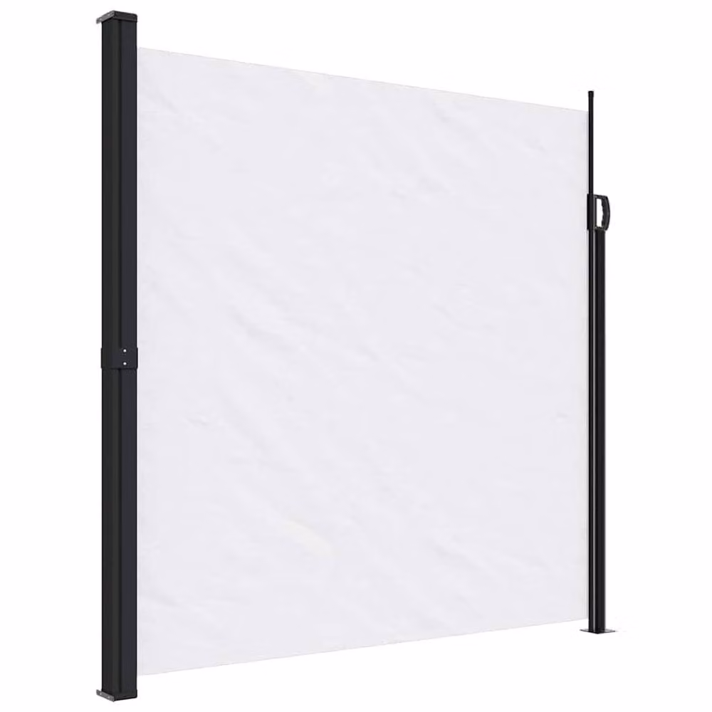 Berkfield Home Retractable White Polyester Side Awning, W/D/H: 300 x 200 x 200 cm – 2