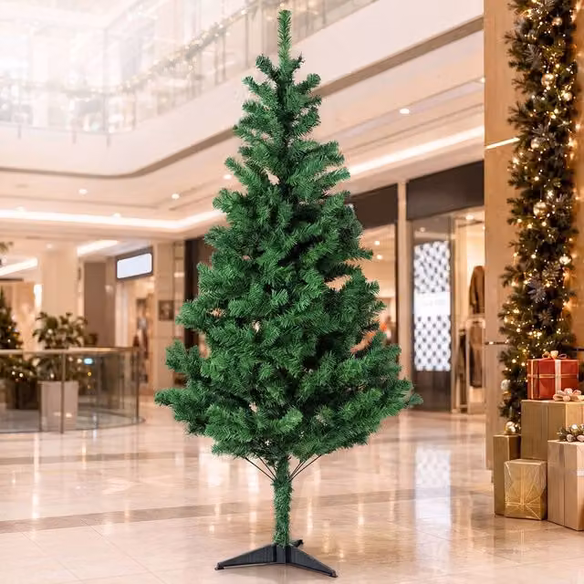 Santaco Green Artificial Christmas Spruce Tree, Height: 180 cm
