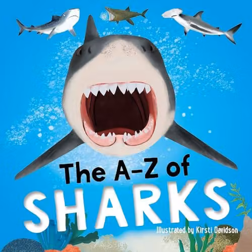 The A–Z of Sharks by Welbeck Children's Books, Multicolour Paper Book