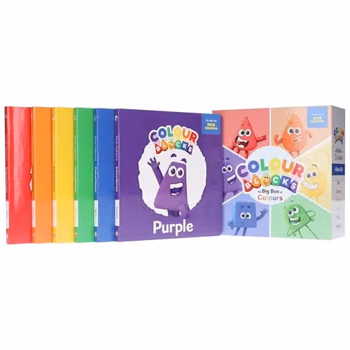 Colourblocks: My Big Box of Colours Numberblocks Board Books by Sweet Cherry Publishing, Multicolour – 2