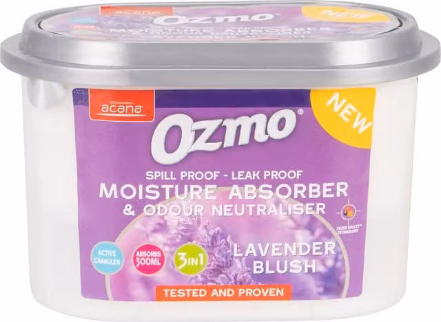 Ozmo Moisture Absorber and Odour Neutraliser in Purple Lavender Blush
