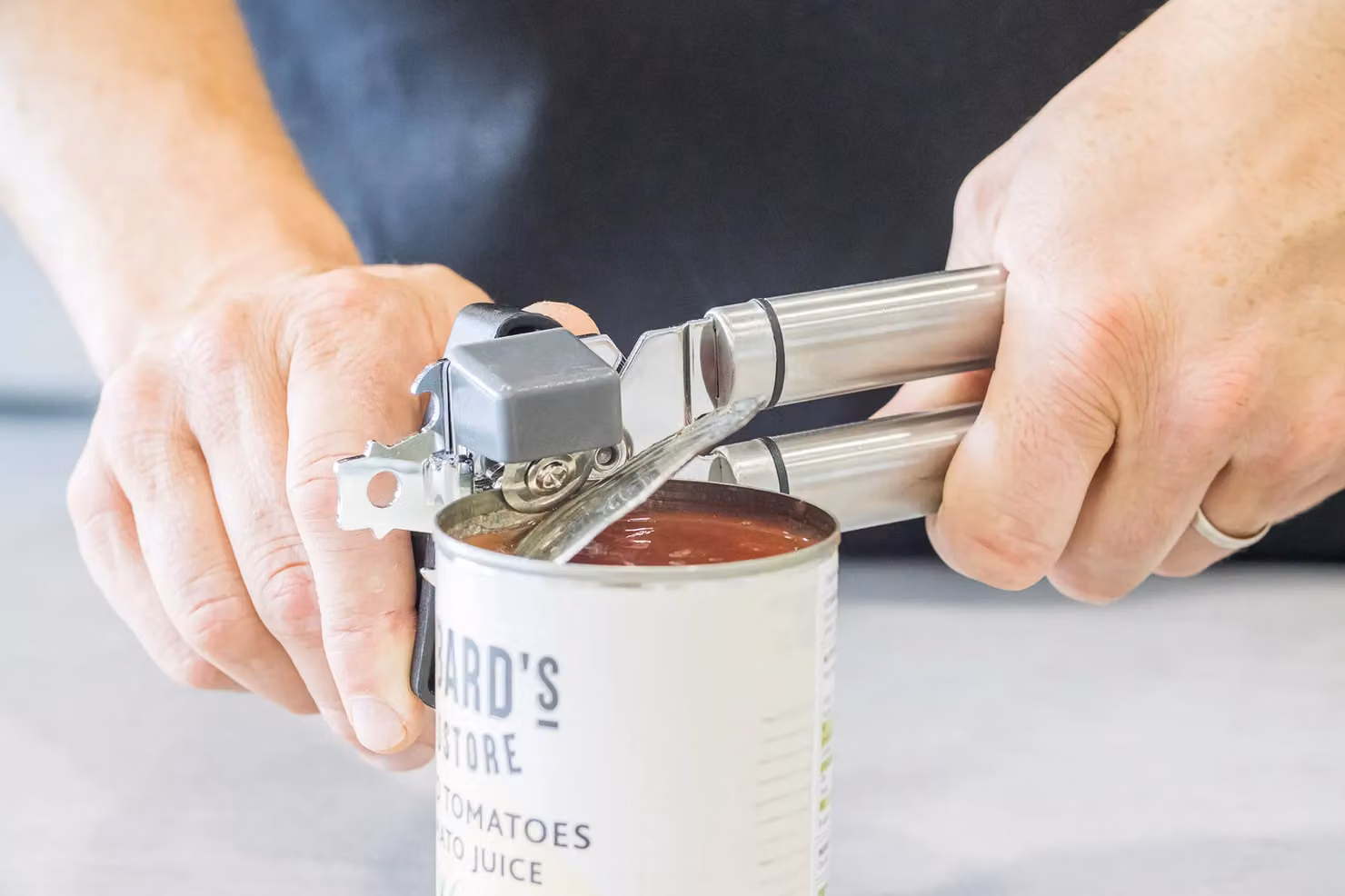KitchenCraft Oval Handled Professional Stainless Steel Multi Opener in Silver – 3