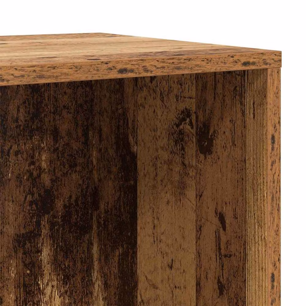 Berkfield Home Brown Minimalist TV Cabinet with Storage in Engineered Wood – 4