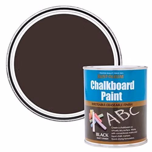 Rust-Oleum Black Chalkboard Paint, 750 ml – 1