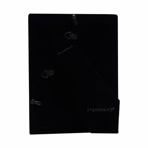 Impressions Single Rectangular Metal Photo Frame, Black or White, 10 x 15 cm – 2