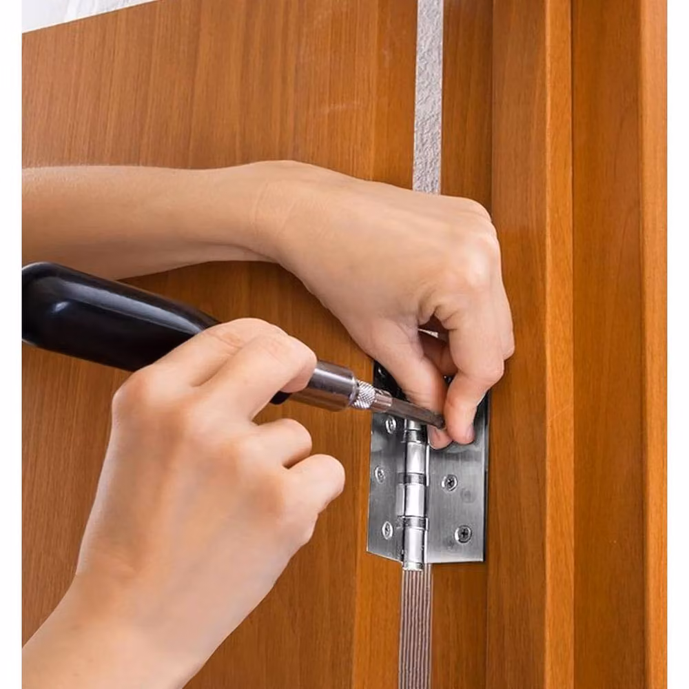 SPETLEK Stainless Steel Butt Door Hinges in Silver – 3
