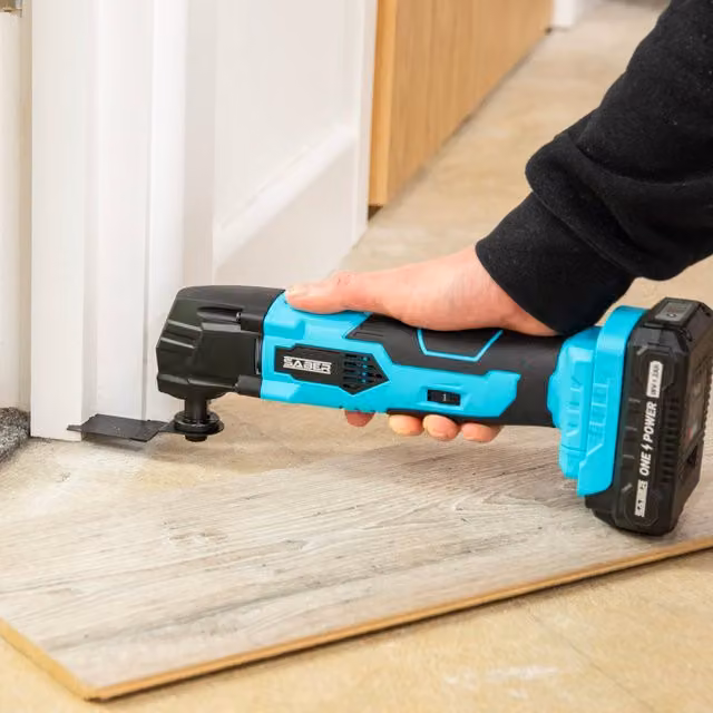 Ryobi One+ 18V Multi Tool Bare Unit, Blue
