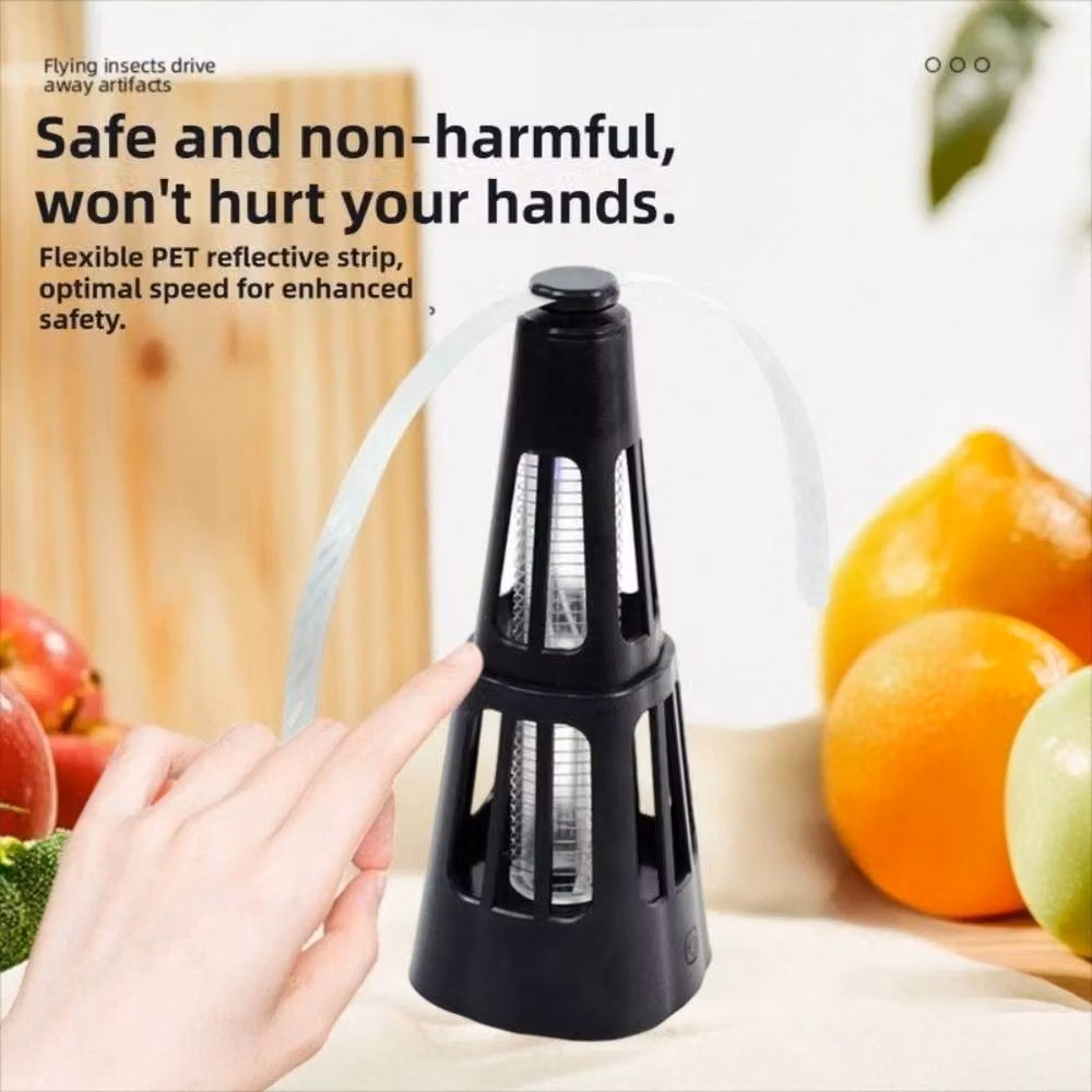 PAWNORA USB Rechargeable Fly Repellent Fan in Black – 2