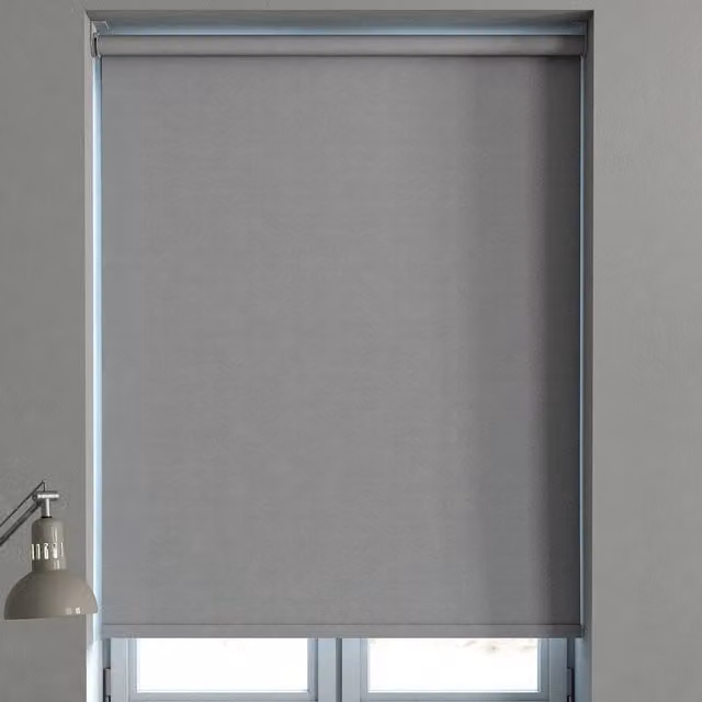 Terrys Denim Blackout Roller Blind in Grey