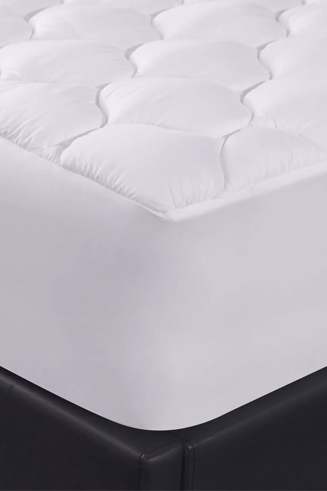 Ezysleep Super Soft Microfibre Mattress Topper in White, W/D/H: 200 x 200 cm – 3