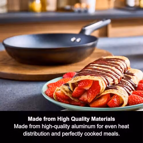Morphy Richards Black Ceramic Forged Aluminium Frying Pan, Diameter: 24 cm – 3