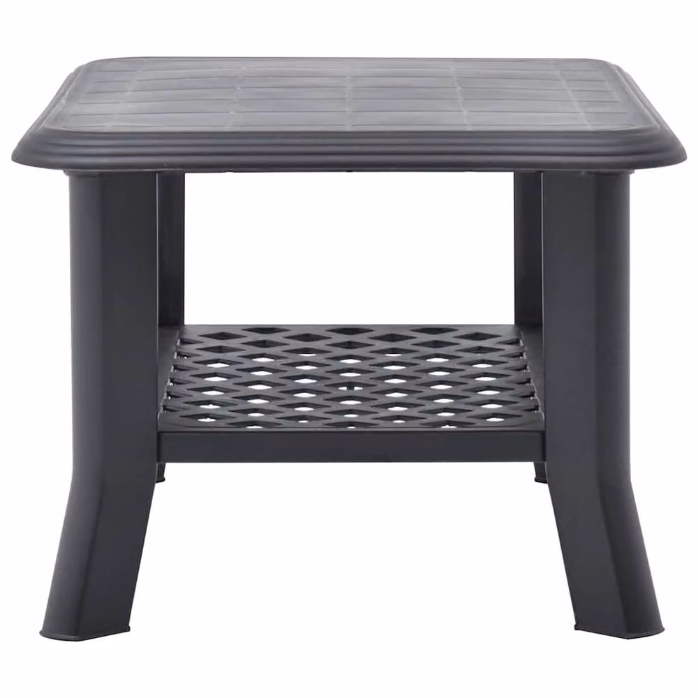 Berkfield Home Durable Anthracite Coffee Table, W/D/H: 90 x 60 x 46 cm – 3