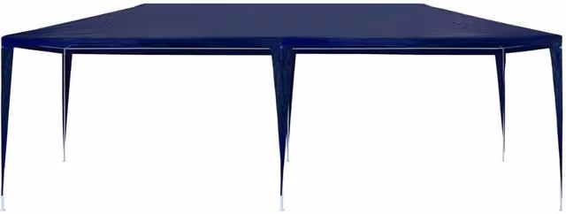 Berkfield Home Blue PE Party Tent W: 6 m, D: 3 m – 1