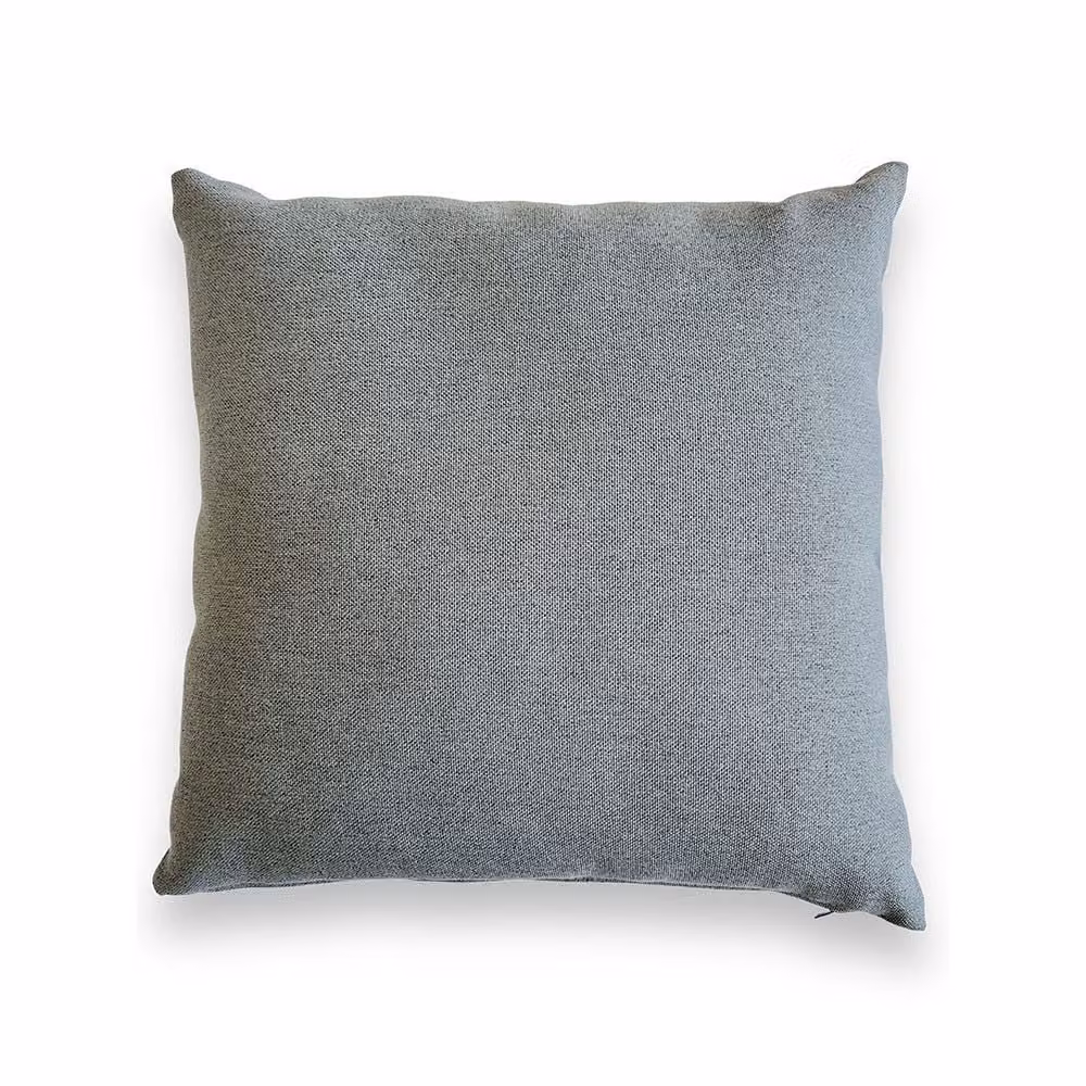 Leisure Grow Grey Square Scatter Cushion with Removable Washable Cover, W/D/H: 45 x 45 x 45 cm