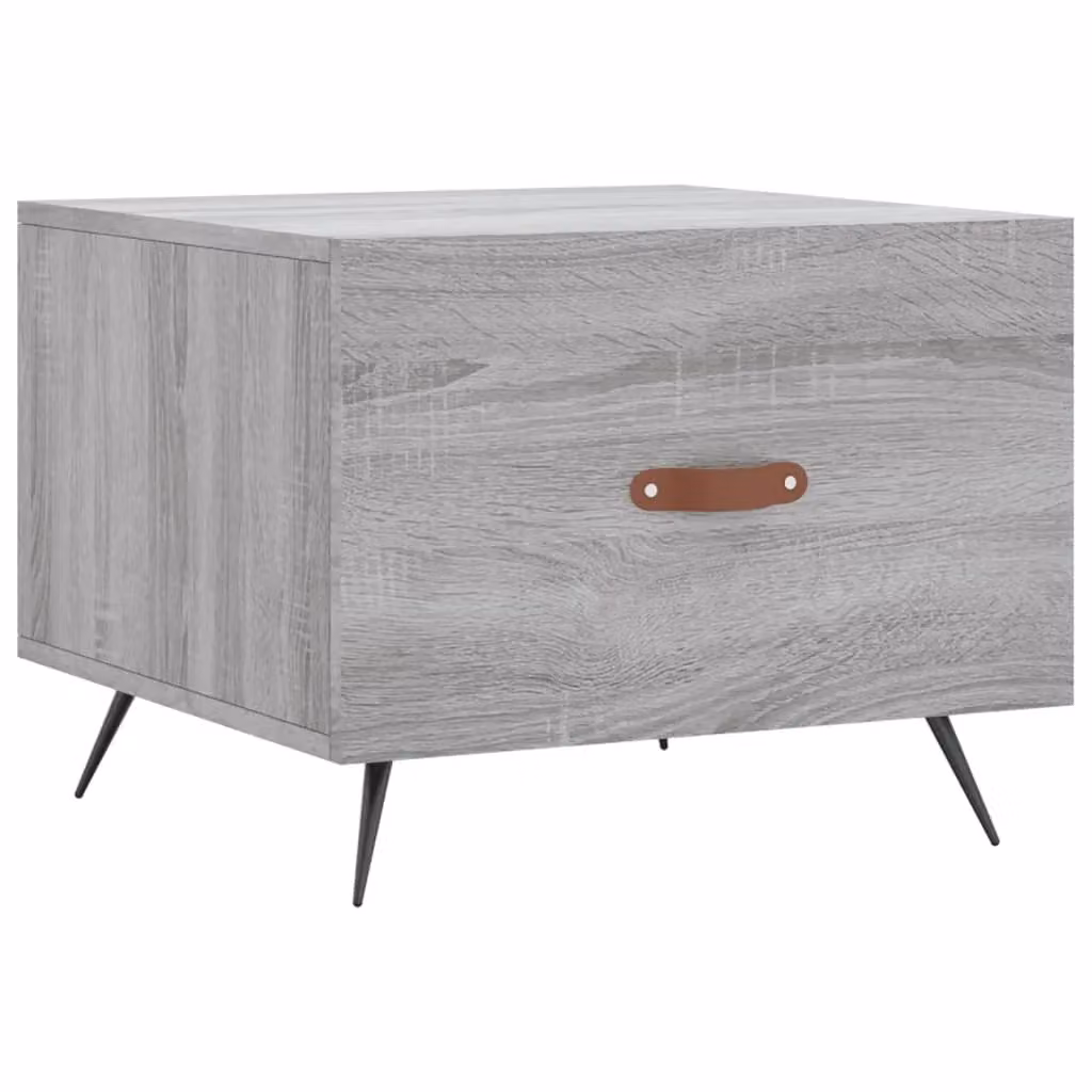 Berkfield Home Grey Sonoma Square Coffee Table, W/D/H: 50 x 50 x 40 cm – 2