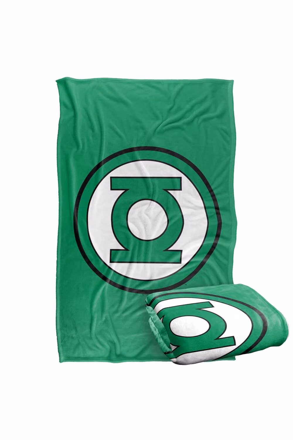 Warner Bros. Green Lantern Extra Large Super Soft Silky Touch Throw Blanket in Green and Multicolour – 2