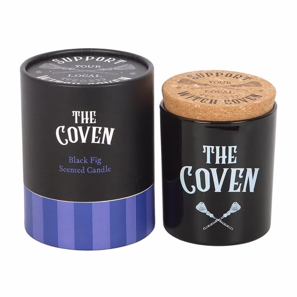 Uniqueful The Coven Black Fig Scented Glass Candle, 200g – 3