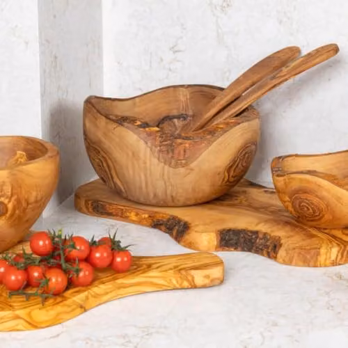 Verano Spanish Ceramics Brown Olive Wood Serving Spoon, 20 cm – 3