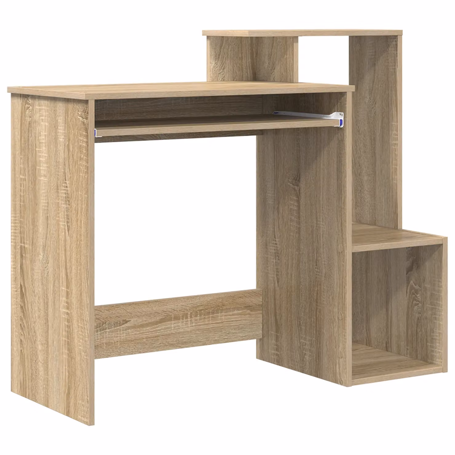 Berkfield Home Sonoma Oak Computer Desk in Brown – 2