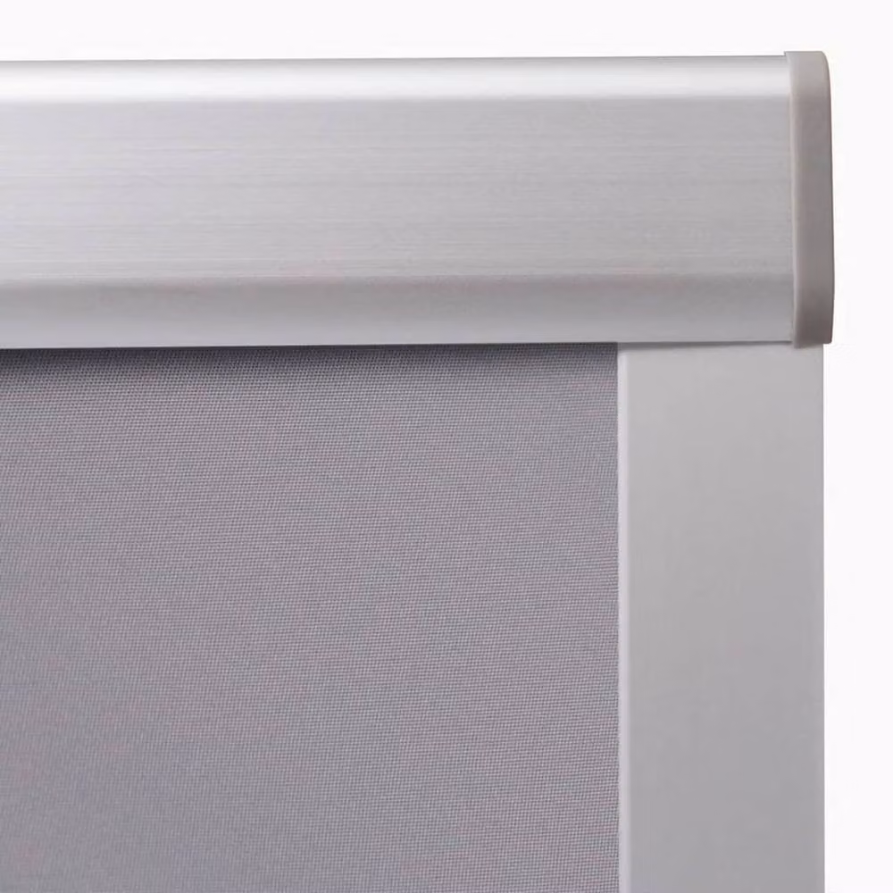 Berkfield Home Grey Thermal Insulating Blackout Roller Blinds – 2