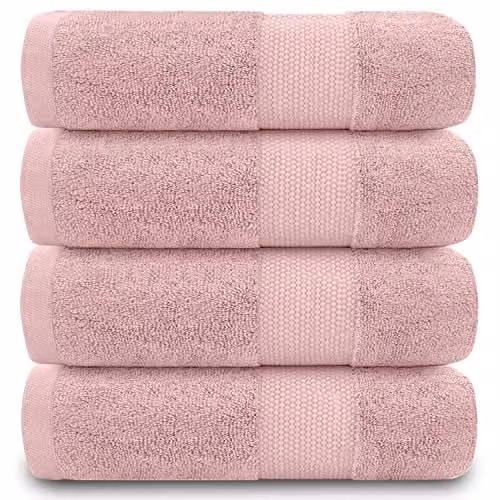 Gaveno Cavailia Miami Pink Cotton Towel, 700 GSM