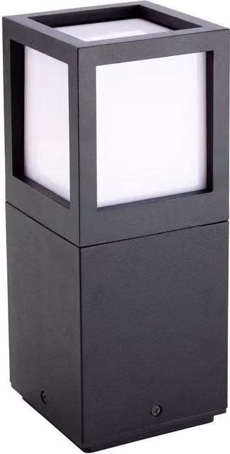 Netlighting Evo LED Small Outdoor Bollard Light, Black, IP54