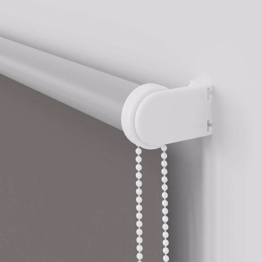 Berkfield Home Grey Blackout Roller Blind, Thermal Insulating Polyester, W: 155 cm, H: 130 cm – 5