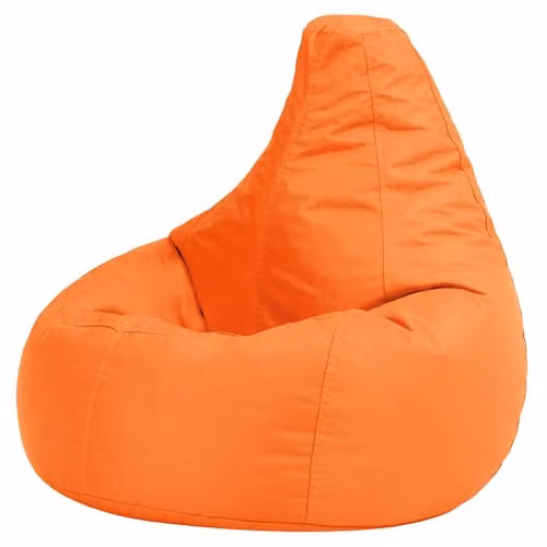 Bean Bag Bazaar Orange Outdoor Kids Bean Bag with Filling Included – 1
