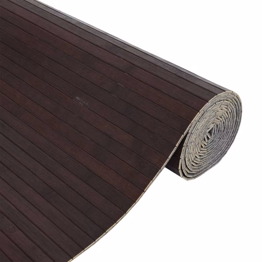 Berkfield Home Bamboo Room Divider, Dark Brown, W: 600 cm, H: 165 cm – 3