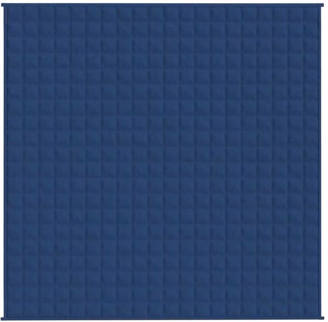 Berkfield Home Blue Weighted Blanket for Adults, 200 x 200 cm, 13 kg – 1