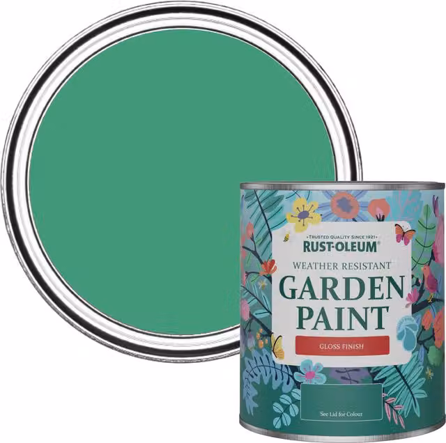 Rust-Oleum Garden Paint in Gloss Finish, Green, 0.75 l