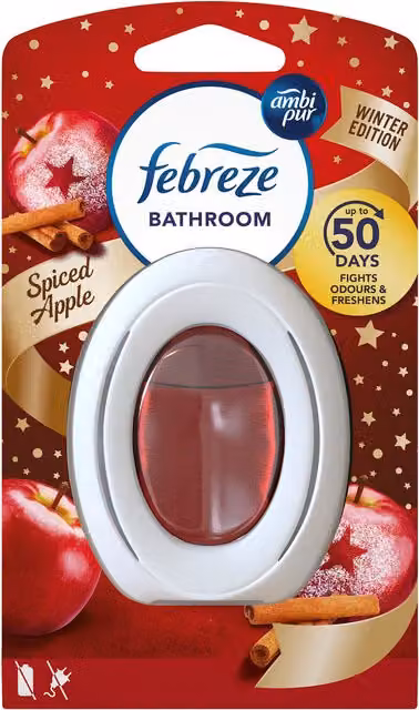 Febreze Bathroom Air Freshener Spiced Apple Multicolour